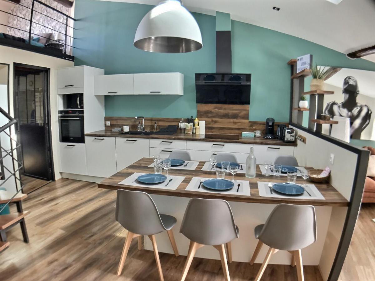 Myzenplace - Duplex 100M2 Cosy, Atypique, Situation Ideale, Parking 몽뗄리마 외부 사진