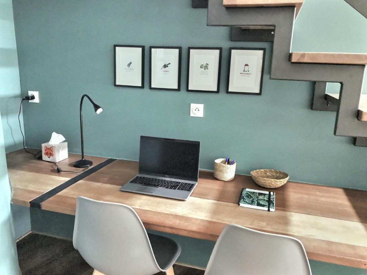 Myzenplace - Duplex 100M2 Cosy, Atypique, Situation Ideale, Parking 몽뗄리마 외부 사진