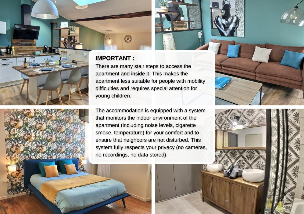 Myzenplace - Duplex 100M2 Cosy, Atypique, Situation Ideale, Parking 몽뗄리마 외부 사진