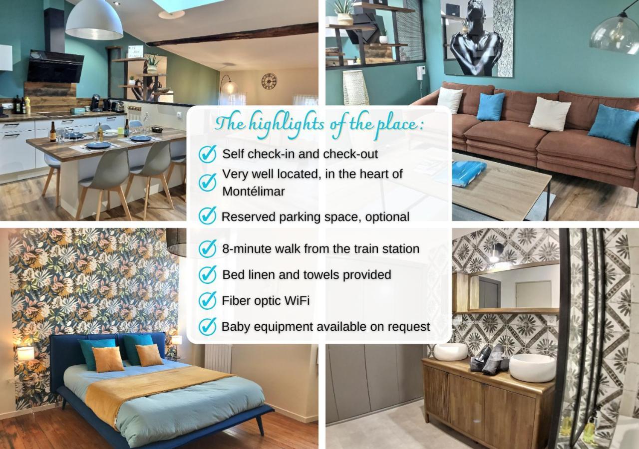 Myzenplace - Duplex 100M2 Cosy, Atypique, Situation Ideale, Parking 몽뗄리마 외부 사진